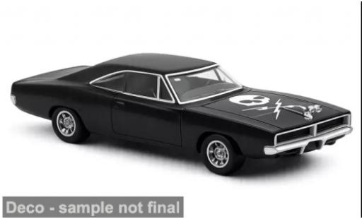 Dodge Charger 1/43 Norev schwarz 1969 1:43 modellautos