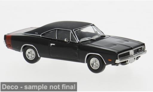 Dodge Charger 1/87 Brekina schwarz 1969 1:87 modellautos