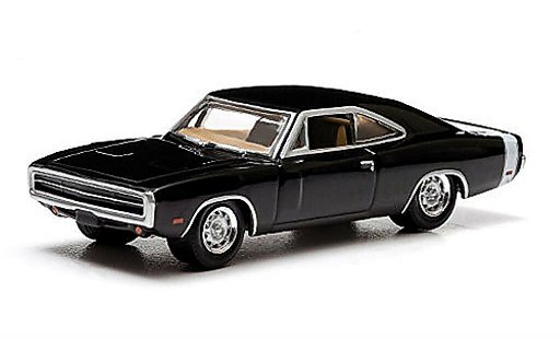 Dodge Charger Coupe 1/64 Greenlight schwarz/weiss Supernatural 1970 modellautos