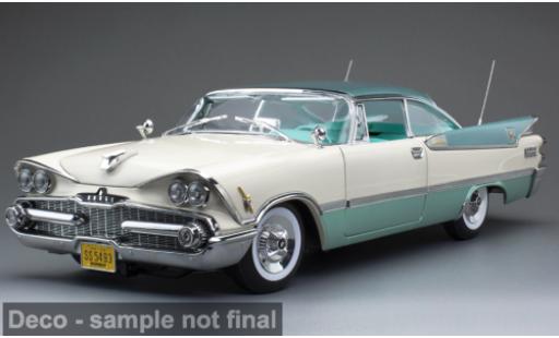 Modellautos Dodge Custom Royal Lancer Coupe Hard Top t&Atilde;&frac14;rkis/beige 1959 1/18 Sun Star