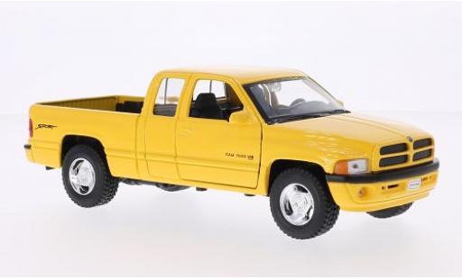 Modellautos Dodge RAM 1/24 Welly Ram Quad Cab 1 gelb 1:24 Dodge RAM 1/24 Welly Ram Quad Cab 1 gelb 1:24 modellautos