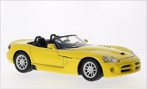 Dodge Viper SRT 10 1/18 Motormax - gelb 2003 modellautos
