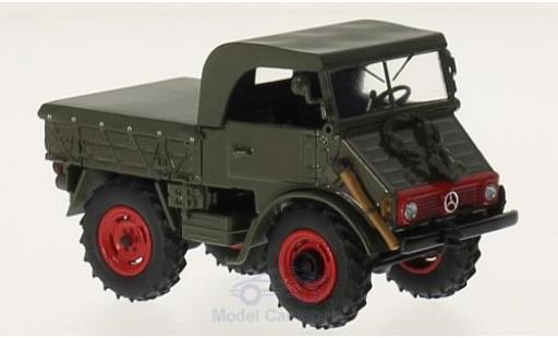 Modellautos Mercedes Unimog 1/43 Dongguan oliv 1953 Mercedes Unimog 1/43 Dongguan oliv 1953 modellautos