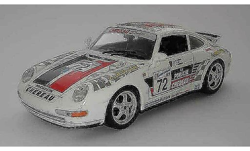 Porsche 911 Carrera 1/18 Burago gt le mans 98 #72 modellautos