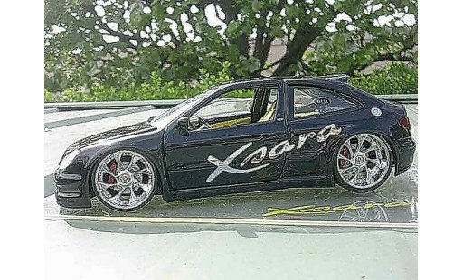 Citroen Xsara tuning 1/18 Solido schwarz modellautos