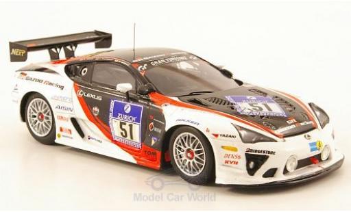 Modellautos Lexus LFA 1/43 Ebbro No.51 Gazoo Racing 24h Nürburgring 2010 A.Hahne/J.Krumbach/A.Lotterer Lexus LFA 1/43 Ebbro No.51 Gazoo Racing 24h Nürburgring 2010 A.Hahne/J.Krumbach/A.Lotterer modellautos