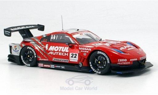 Modellautos Nissan Fairlady Z 1/43 Ebbro Motul Super GT 2007 Nissan Fairlady Z 1/43 Ebbro Motul Super GT 2007 modellautos