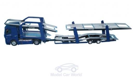 Modellautos Mercedes Actros 1/43 Eligor 2 blau Mercurio France Autotransporter Mercedes Actros 1/43 Eligor 2 blau Mercurio France Autotransporter modellautos