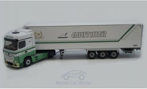 Modellautos Mercedes Actros 1/43 Eligor 2 Bigspace Gauthier (F) Kühlkoffer-Sattelzug Mercedes Actros 1/43 Eligor 2 Bigspace Gauthier (F) Kühlkoffer-Sattelzug modellautos