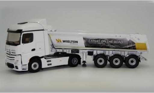 Modellautos Mercedes Actros 1/43 Eligor 2 Streamspace Wielton Kippmulden-Sattelzug Mercedes Actros 1/43 Eligor 2 Streamspace Wielton Kippmulden-Sattelzug modellautos