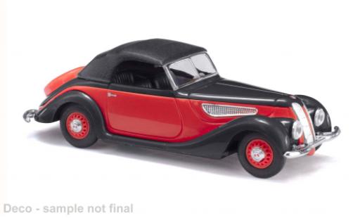 EMW 327 1/87 Busch Cabriolet rot/schwarz 1952 1:87