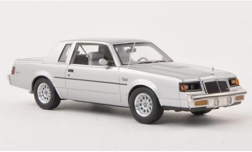 Buick Regal 1/43 Ertl T-Type silber 1986 modellautos