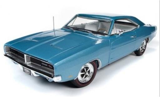 Modellautos Dodge Charger 1/18 Ertl R/T mettalic blau/weiss 1969 Dodge Charger 1/18 Ertl R/T mettalic blau/weiss 1969 modellautos