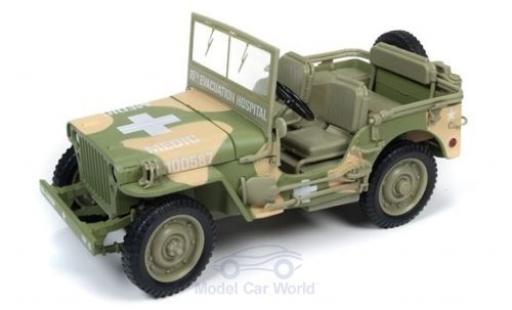 Modellautos Jeep Willys 1/18 Ertl MB oliv 1941 Sanitäter Jeep Willys 1/18 Ertl MB oliv 1941 Sanitäter modellautos