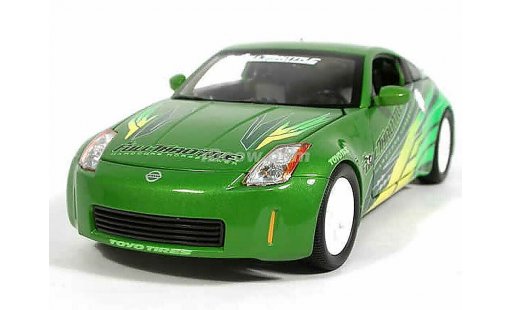 Nissan 350Z Base 1/18 Ertl 2003 THE FAST AND THE FURIOUS modellautos
