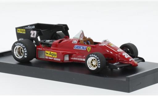 Ferrari 126 1/43 Brumm C4 turbo Formel 1 GP Belgien 1984 #27 M.Alboreto 1:43 modellautos