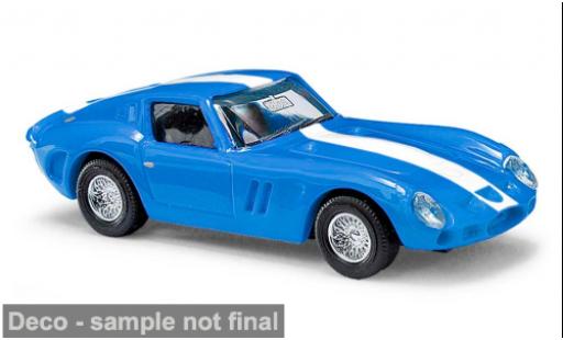 Ferrari 250 1/87 Busch GTO blau/weiss 1962 1:87 modellautos