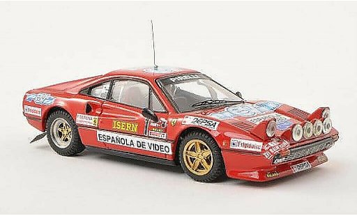 Ferrari 308 GTB 1/43 Best No.1 Rally di Spagna 1984 /Osona modellautos