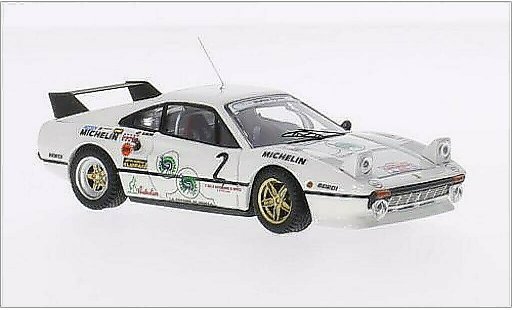Ferrari 308 GTB 1/43 Best No.2 Team Michelotto Monza 1983 modellautos