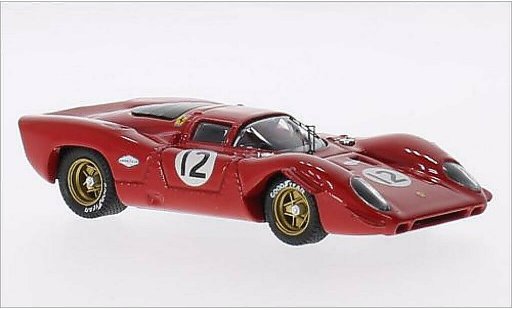 Ferrari 312 P 1/43 Best Coupe RHD No.12 N.A.R.T. Bridgehampton 1969 modellautos