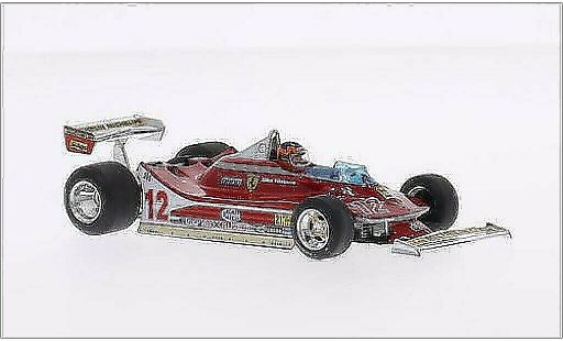 Ferrari 312 T4 1/43 Brumm No.12 Scuderia Formel 1 GP USA West 1979 modellautos
