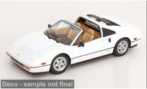 Modellautos Ferrari 328 GTS weiss 1985 US-Version 1/18 KK Scale