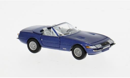 Modellautos Ferrari 365 GTS/4 Daytona Spider blau 1971 1/87 Brekina