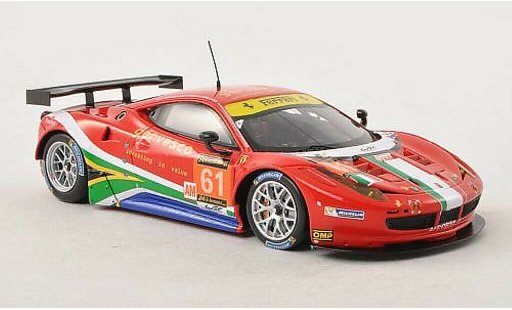 Ferrari 458 Italia GT2 1/43 Fujimi No.61 AF Corse 24h Le Mans 2013 /M.Cioci modellautos