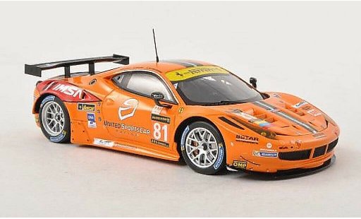 Ferrari 458 Italia GT2 1/43 Fujimi No.81 8Star Motorsports 24h Le Mans 2013 /J.Bright modellautos