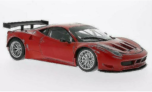 Ferrari 458 Italia GT2 1/18 Hot Wheels rot modellautos