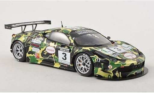Ferrari 458 Italia GT3 1/43 Fujimi No.3 Auto /AF Corse Macau GT Cup 2012 modellautos