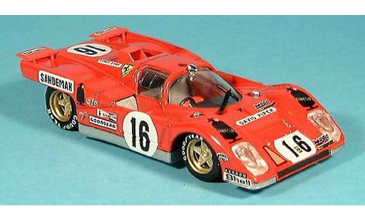 Ferrari 512 M 1/43 Brumm 4th Scuderia David Piper Craft-Wier modellautos