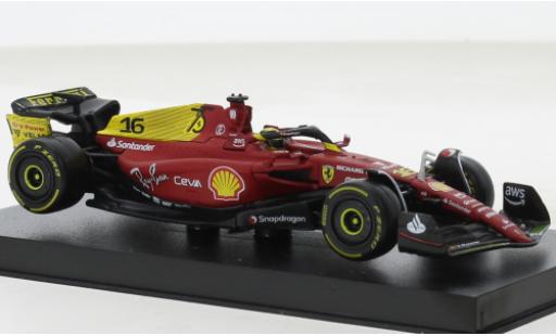 Ferrari F1 1/43 Burago -75 Formel 1 GP Monza 2022 Scuderia #16 C.Leclerc 1:43 Bburago modellautos