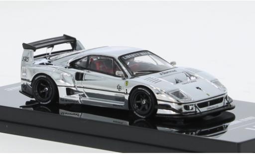 Ferrari F40 1/64 INNO64 silber 1:64 modellautos