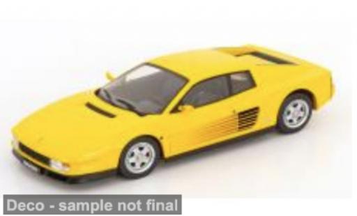Ferrari Testarossa 1/18 KK Scale gelb 1986 1:18 modellautos