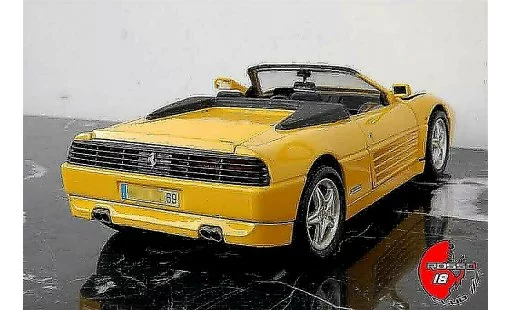 Ferrari 348 Spider 1/18 Mira gelb modellautos