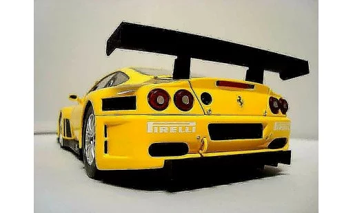 Ferrari 575 GTC 1/18 Kyosho evoluzione 2005 gelb modellautos