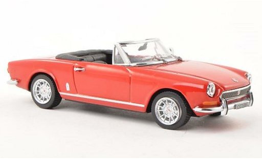 Fiat 124 Sport Spider 1/43 Vitesse BS rot 1970 modellautos