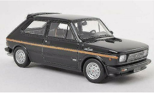 Fiat 127 Sport 1/43 Neo schwarz/orange 1979 modellautos