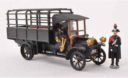 Fiat 18 Pritsche 1/43 Rio BL Carabinieri matt-schwarz modellautos