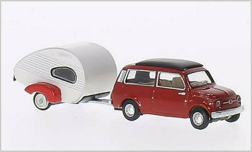 Fiat 500 Giardiniera 1/87 Schuco Giardinera rot modellautos