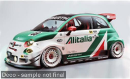 Fiat 595 1/18 Solido Abarth LB-Works Alitalia 1:18 modellautos