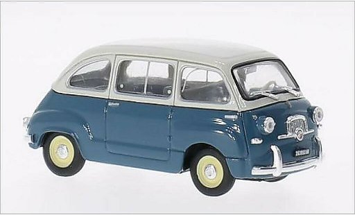 Fiat 600 Multipla 1/43 Brumm blau/grau 1956 modellautos