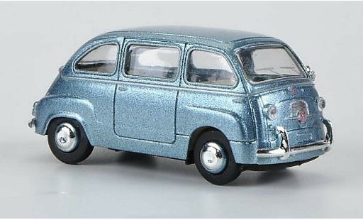 Fiat 600 Multipla 1/87 Brekina blau modellautos