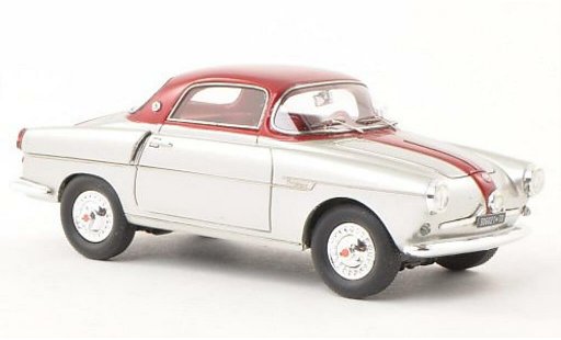 Fiat 600 Viotto 1/43 Matrix Coupe grau/rot modellautos