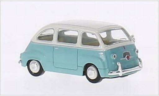 Fiat Multipla Multipla 1/87 Brekina t&Atilde;&frac14;rkis/weiss modellautos
