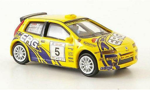 Fiat Punto Rally 1/87 Ricko No.5 ERG Targa Florio 2003 / Andreussi modellautos