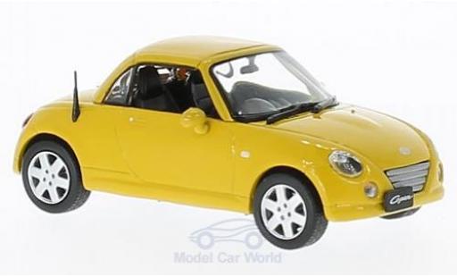 Daihatsu Copen 1/43 First 43 Models gelb RHD 2004 modellautos