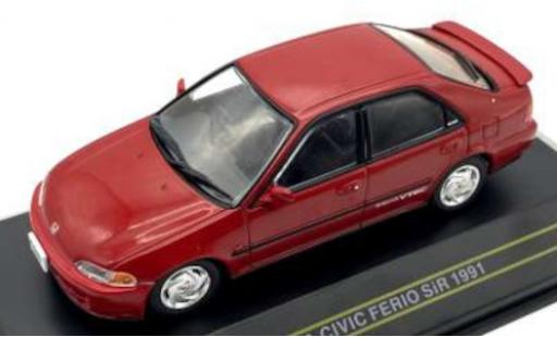 Honda Civic 1/43 First 43 Models Ferio SiR rot RHD 1991 modellautos