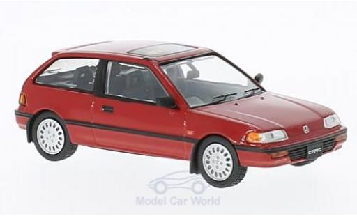 Honda Civic 1/43 First 43 Models rot RHD 1987 modellautos